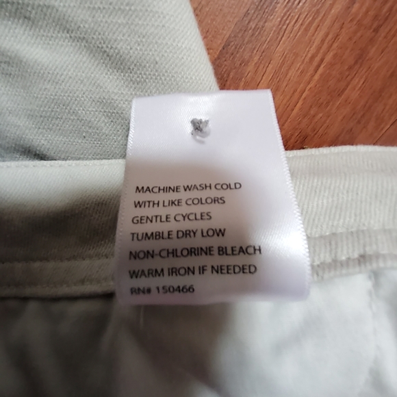 Even Tide Relaxed Drawstring Chino Pants Size 33 × 34 New - Picture 9 of 10